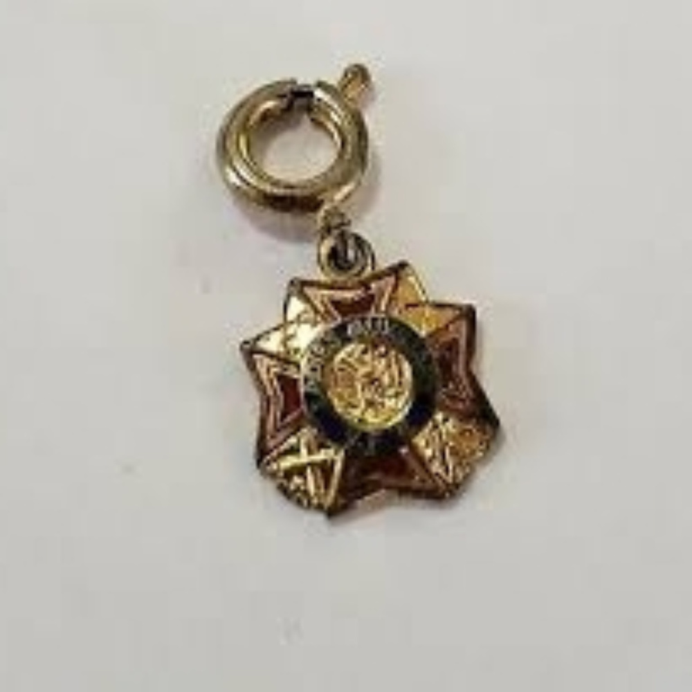 NEW VFW Ladies Auxiliary Charm